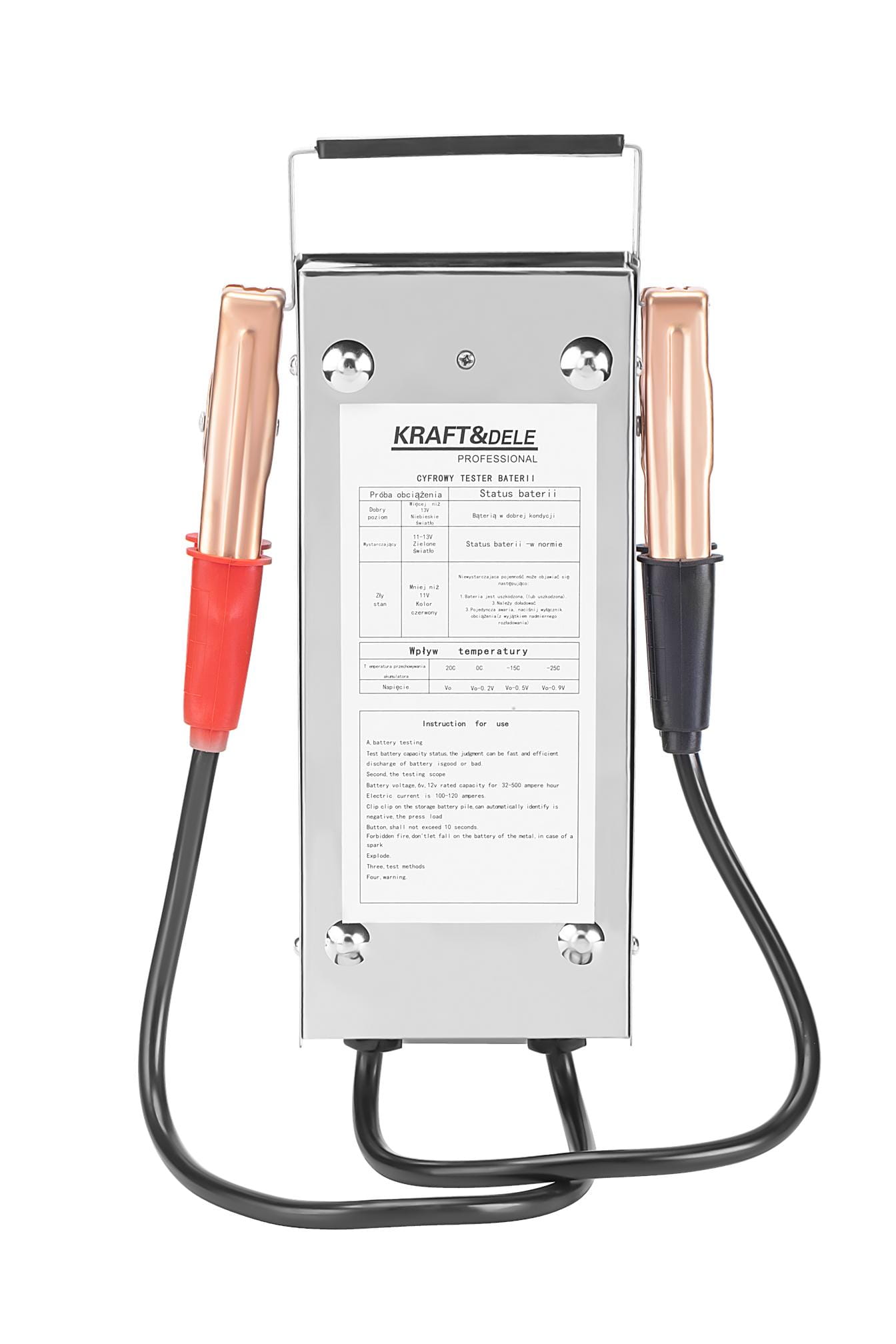 Digital tester for checking 12V batteries 150-1400A KD5674