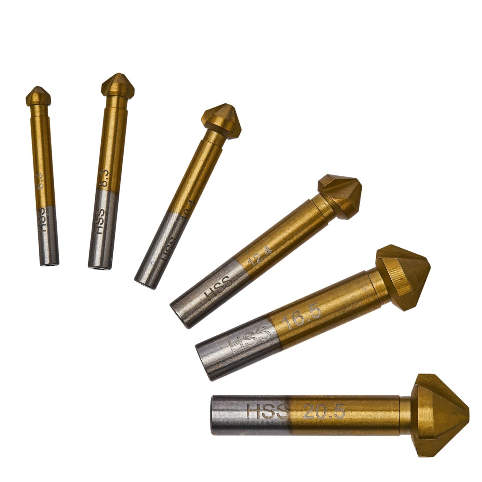 Set of 6 conical cutters wood cutters KD983