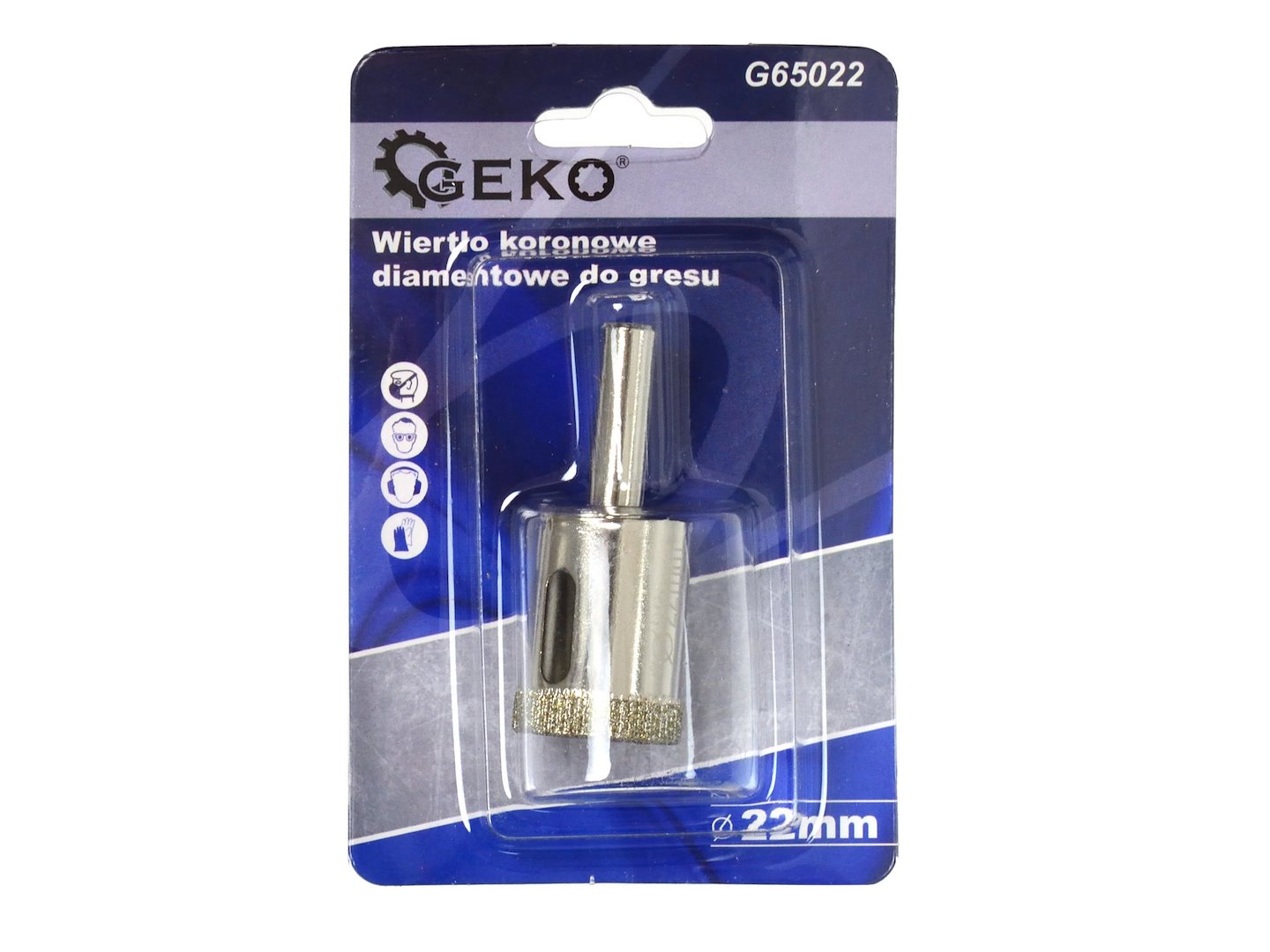 Diamond drill for tiles, 22mm
