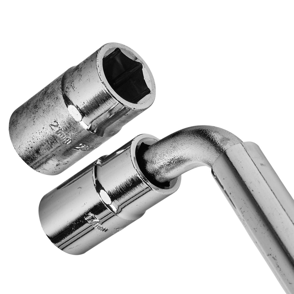 Telescopic wheel wrench + sockets KD10529