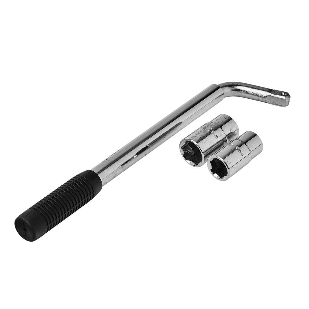 Telescopic wheel wrench + sockets KD10529
