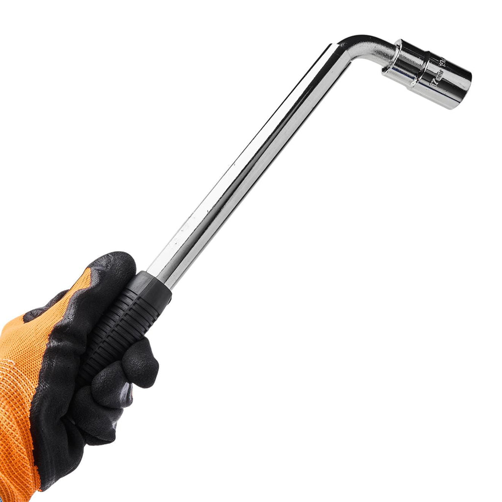 Telescopic wheel wrench + sockets KD10529