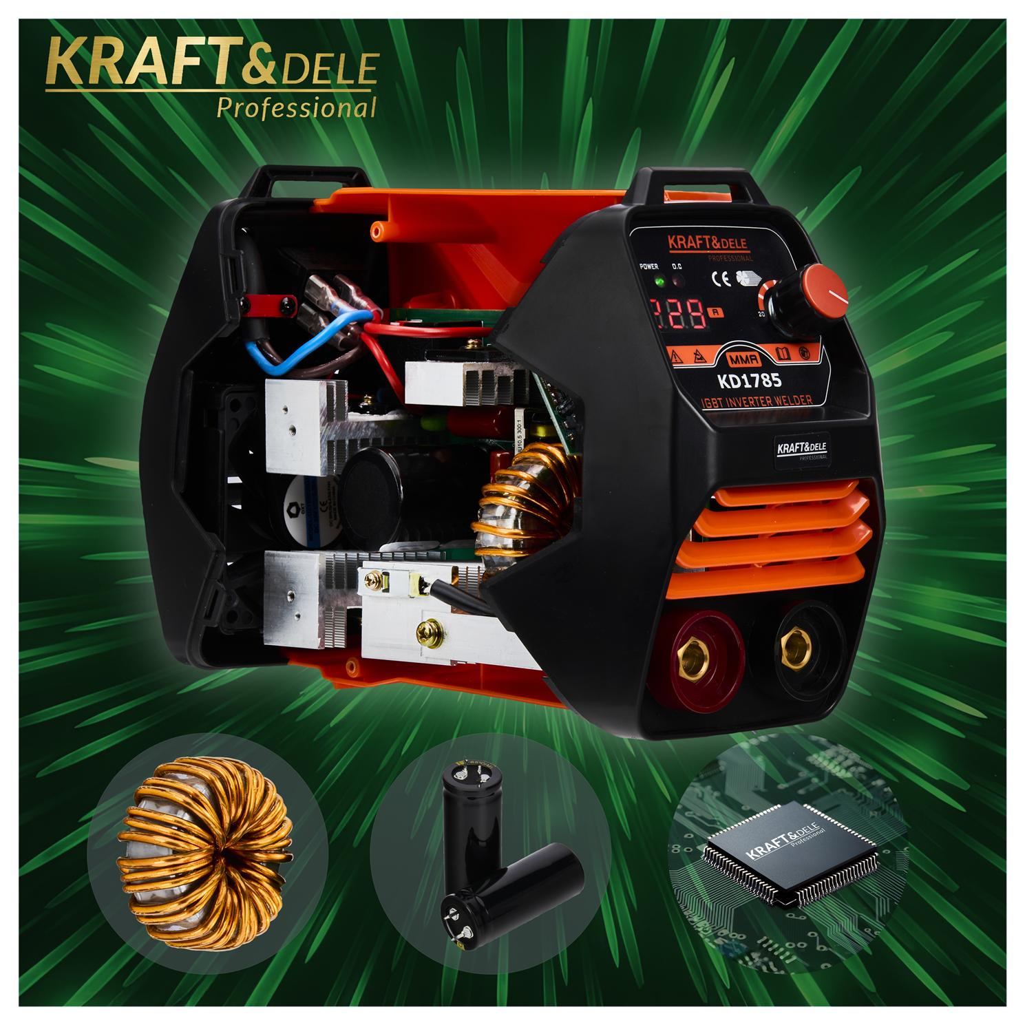 Inverter welder 330A MMA TIG LIFT VRD KD1785 (A32)