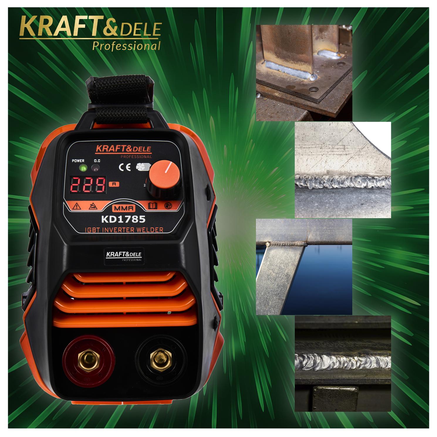 Inverter welder 330A MMA TIG LIFT VRD KD1785 (A32)