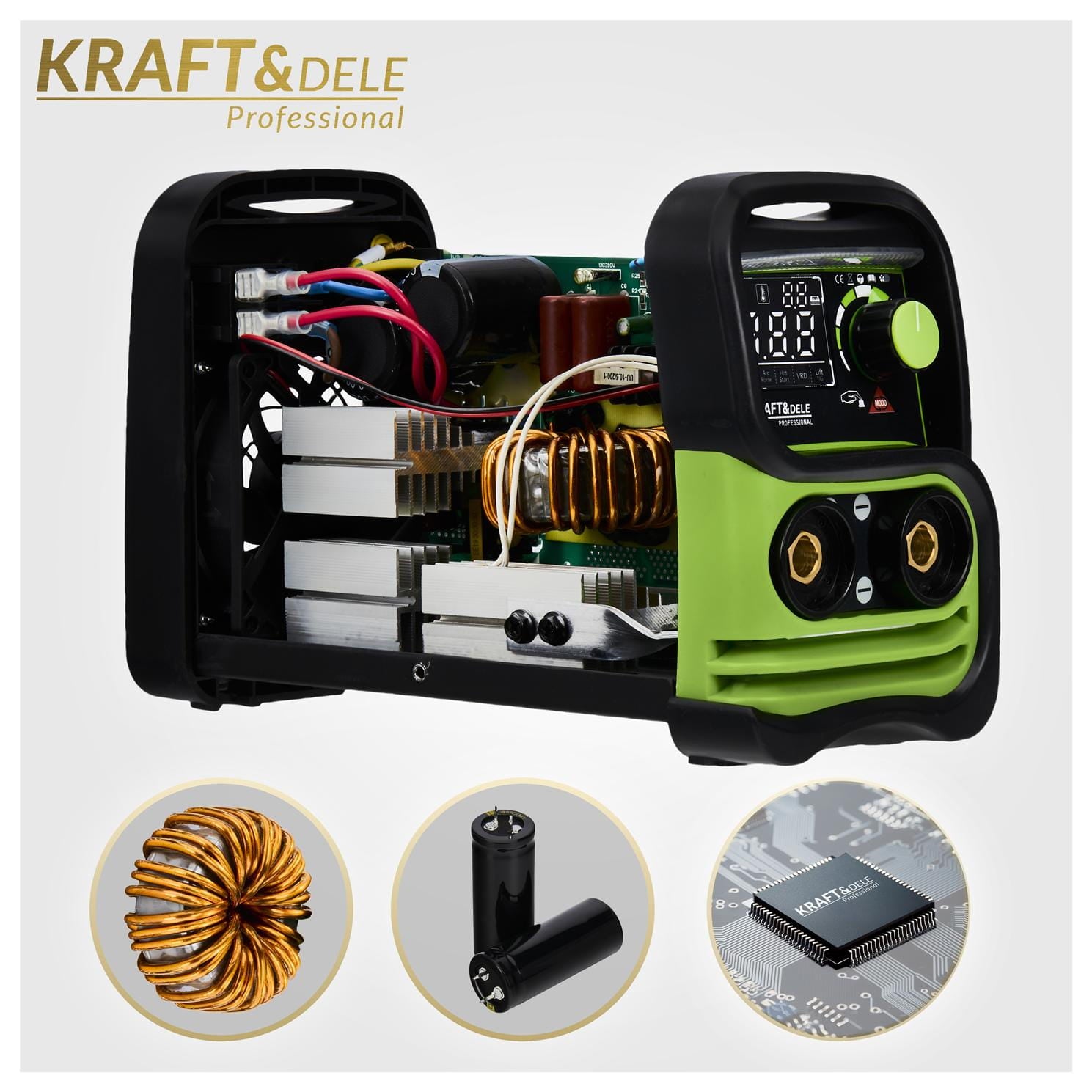 Inverter welder 330A MMA TIG LIFT VRD KD1783