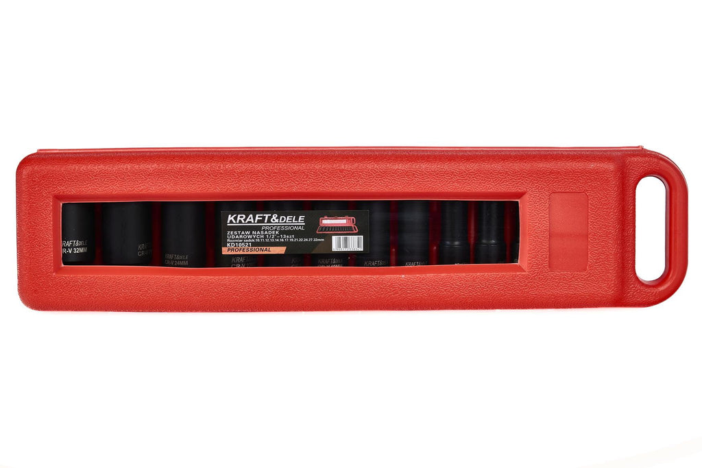 Impact Socket Set 1/2" 10-30mm KD10521