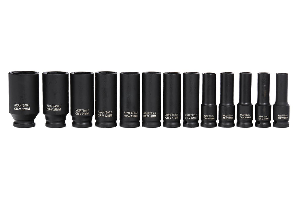 Impact Socket Set 1/2" 10-30mm KD10521