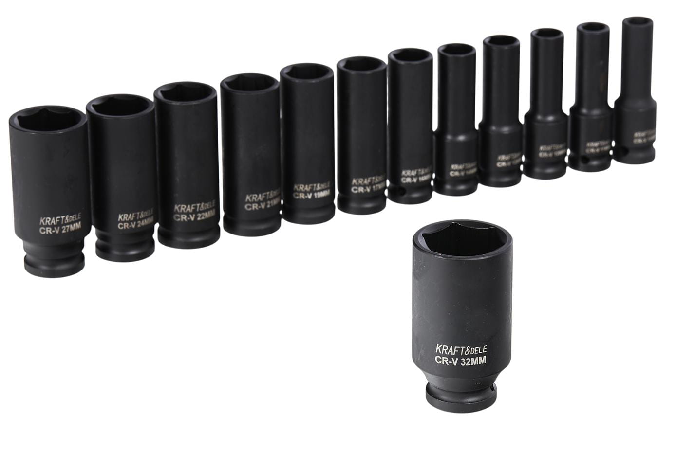 Impact Socket Set 1/2" 10-30mm KD10521