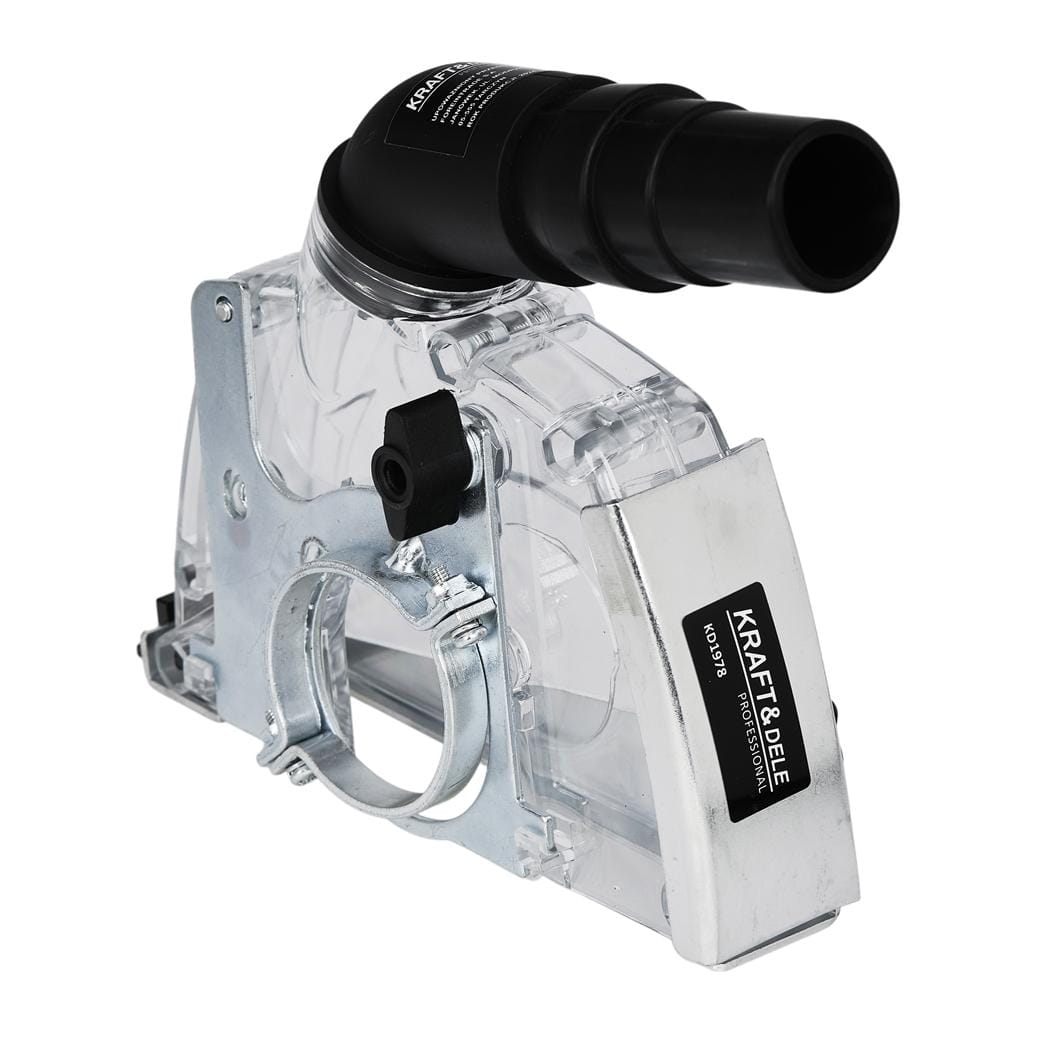 Dust extraction guard for groove grinder KD1978