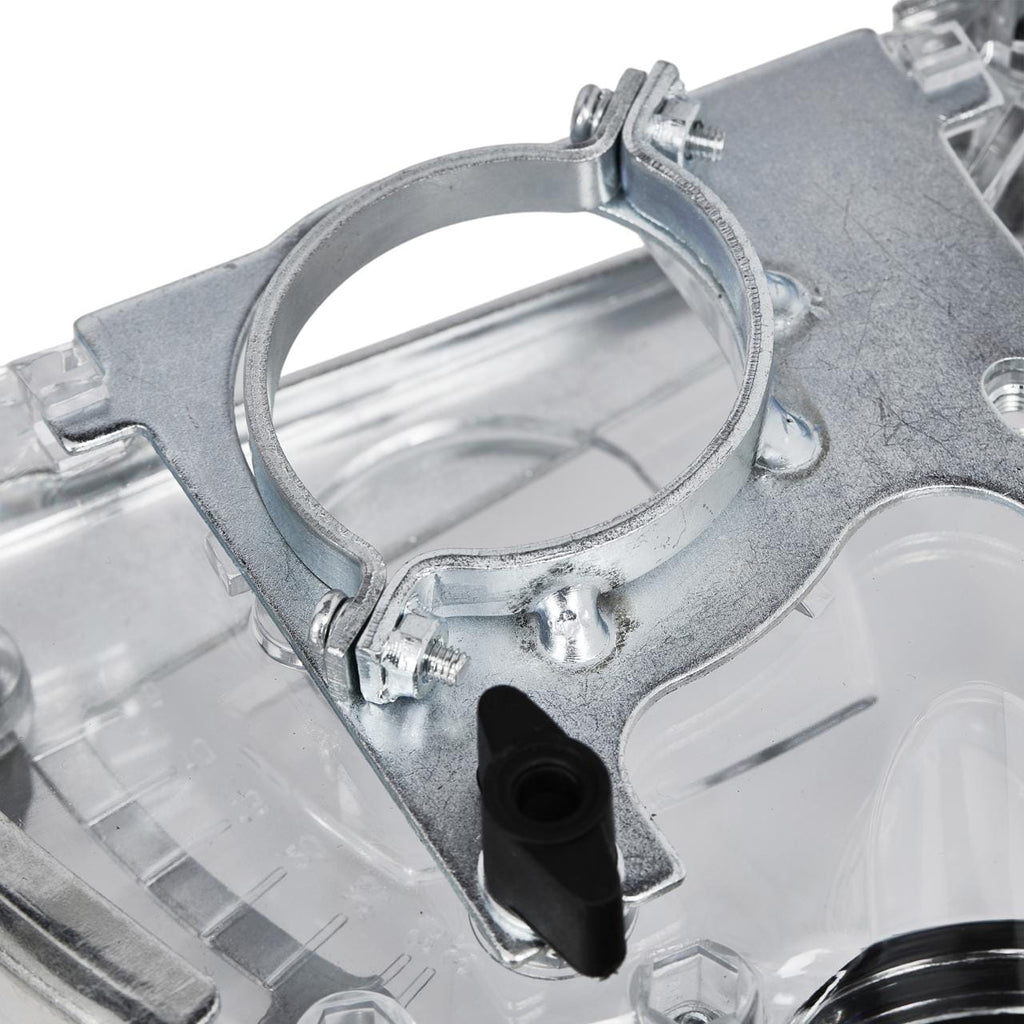 Dust extraction guard for groove grinder KD1978