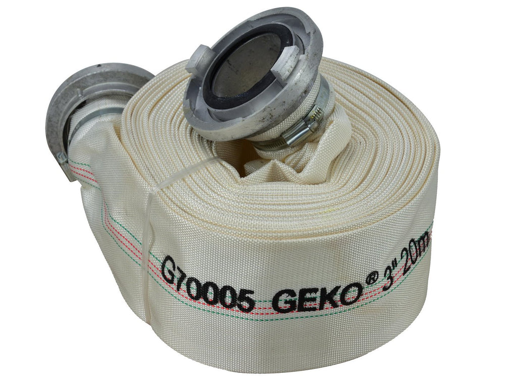 3" 20 m 8 bar PVC inside fire hose (with coupling)
