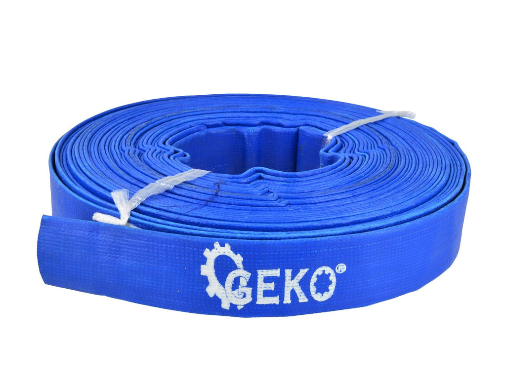 PVC layflat blue hose 1" x 20m 2bar blue water hose