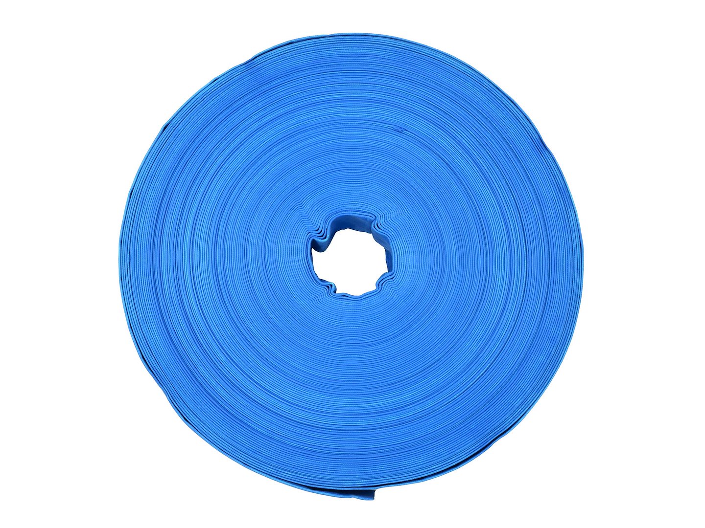 PVC Layflat Blue Hose 2" x 100m