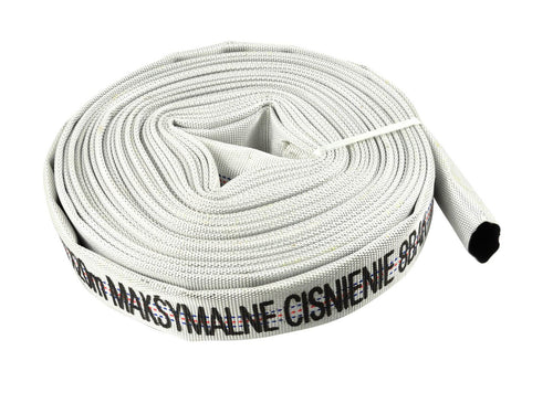 1" 20 m fire hose without couplings
