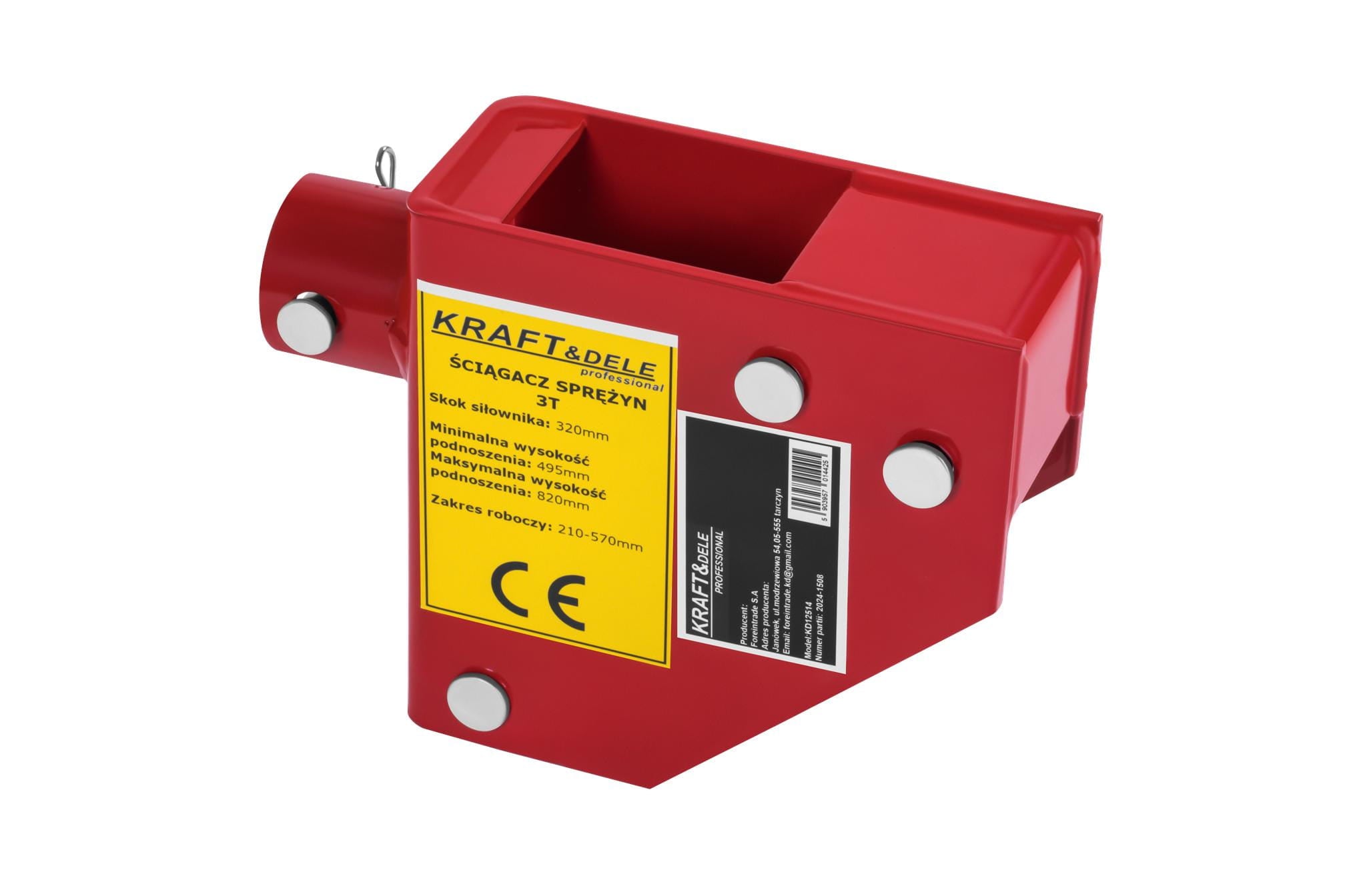 Hydraulic spring puller 3T KD12514