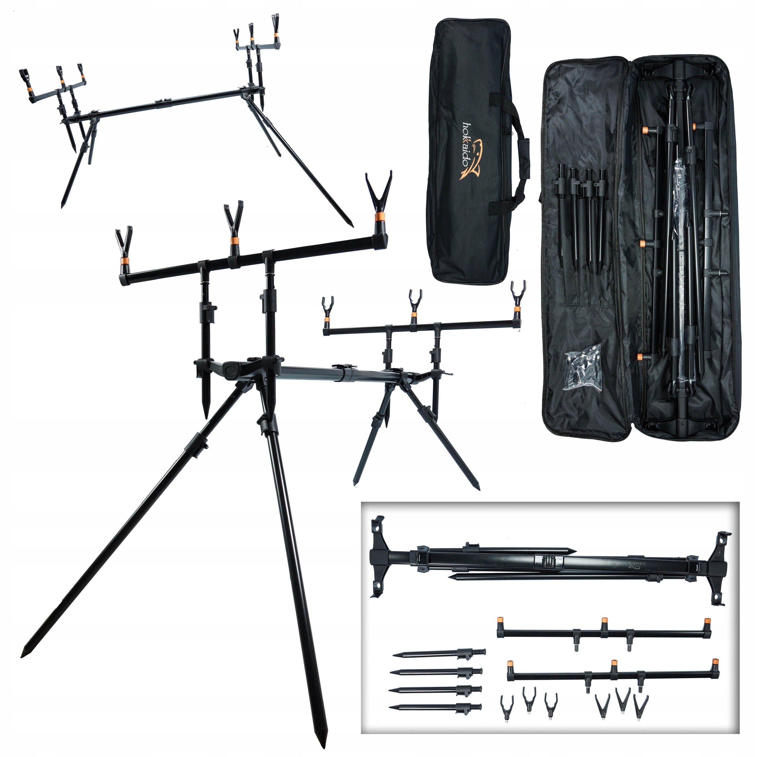 Hokkaido Sky Rod Pod kolmese ridvahoidja statiiv