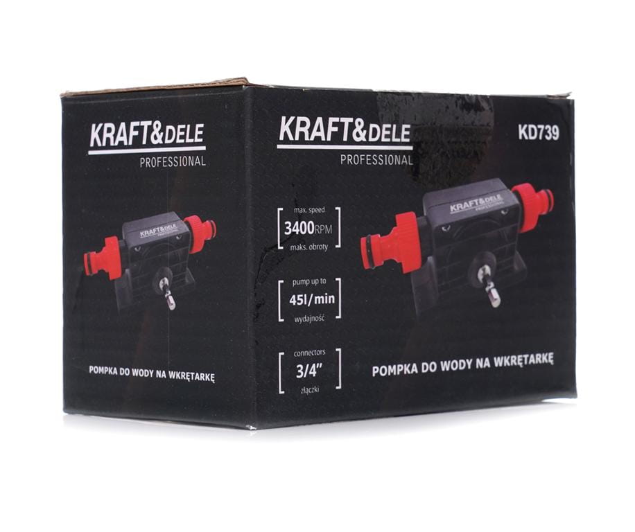 Water pump for screwdriver 45l / min / 3/4" KD739