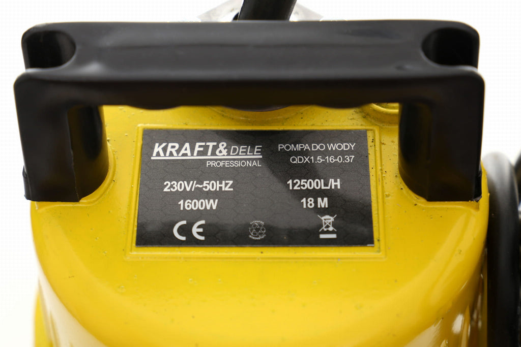 KRAFT&DELE sukelveepump 1600 W 1" KD758