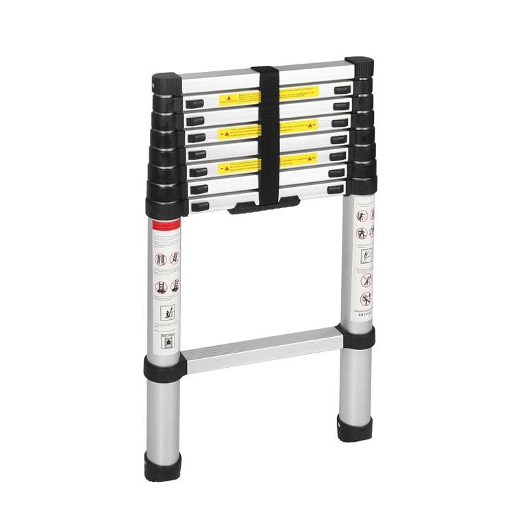 Aluminum ladder 8 steps / 2.6m / max 150kg (D21)