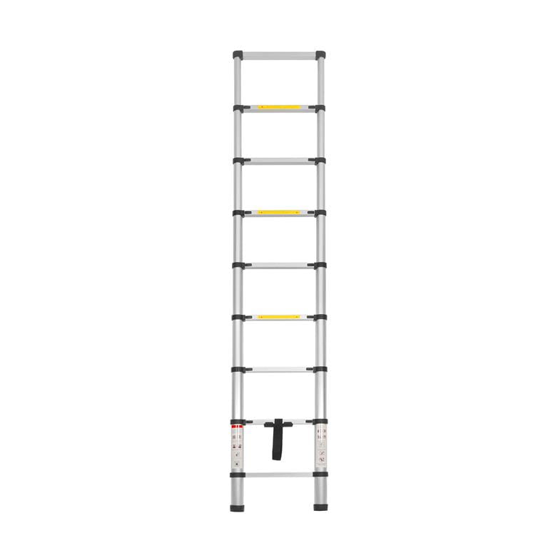 Aluminum ladder 8 steps / 2.6m / max 150kg (D21)