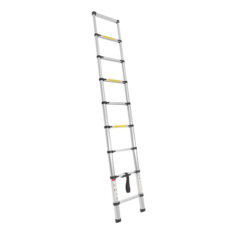 Aluminum ladder 8 steps / 2.6m / max 150kg (D21)