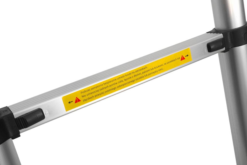 Aluminum ladder 8 steps / 2.6m / max 150kg (D21)