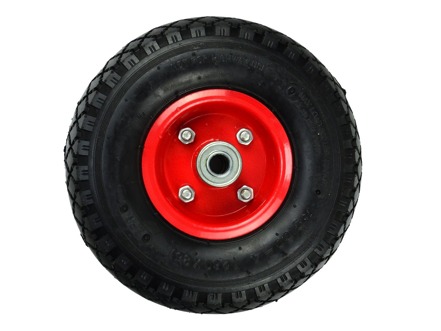 Pneumatic Trolley Wheel 3.00-4 / 2PR