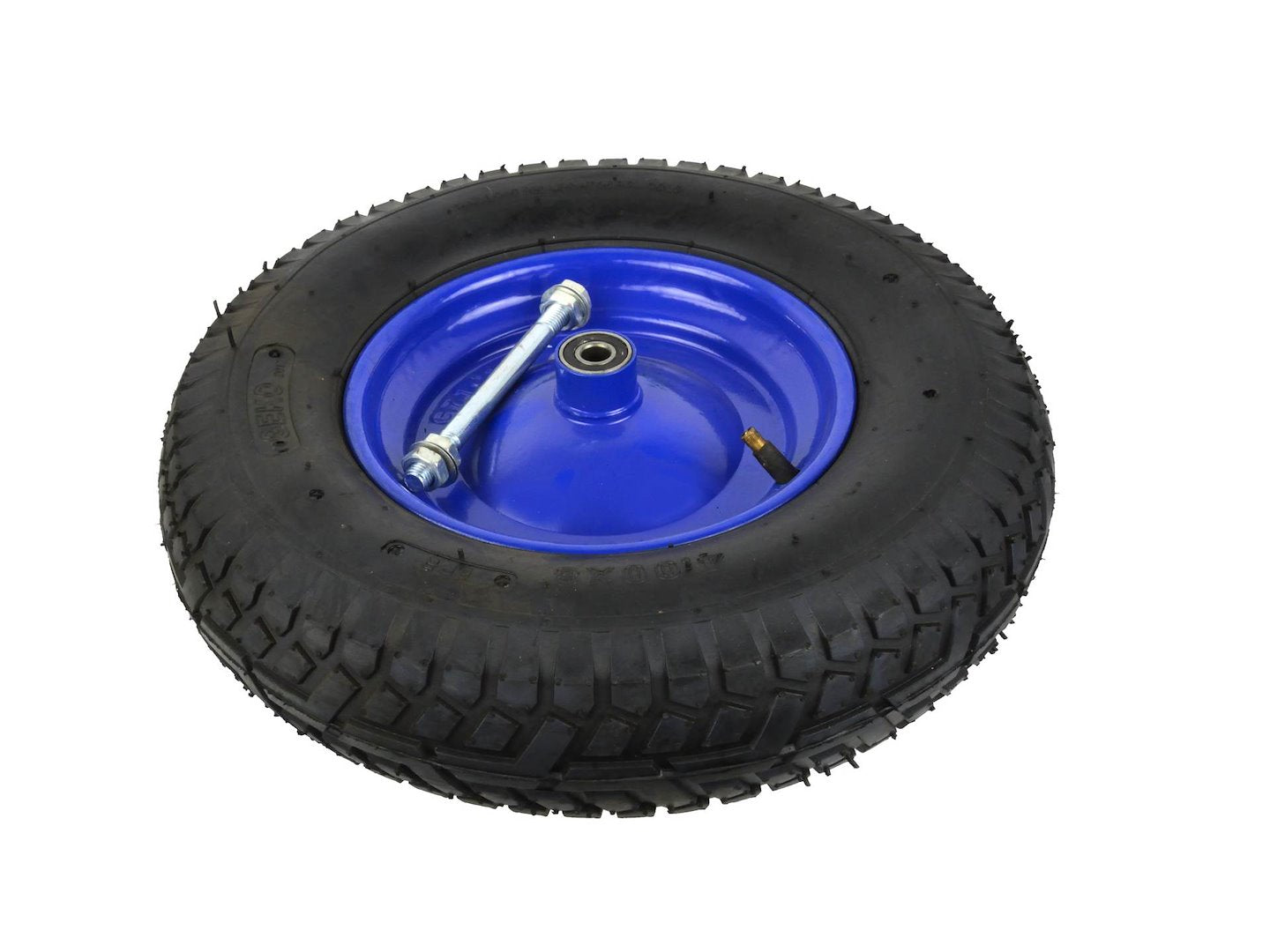 Blue New Wheel 4.00-8 6PR with Axle