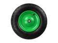 Rubber wheel 4.00-8 4PR (green rim)