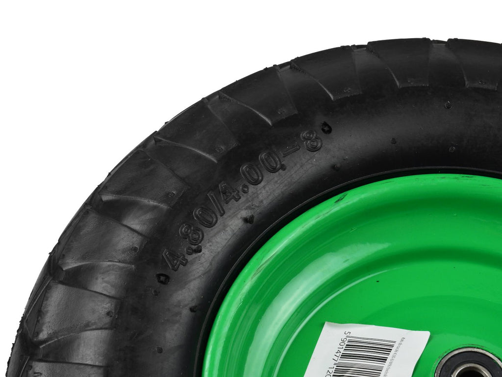 Rubber wheel 4.00-8 4PR (green rim)
