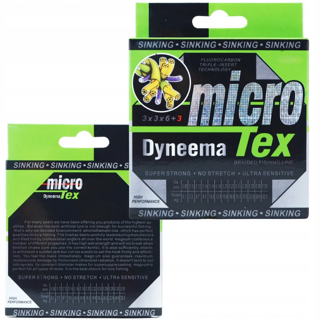 Nähtamatu Dyneema punutis 0.20mm 16kg uppuv