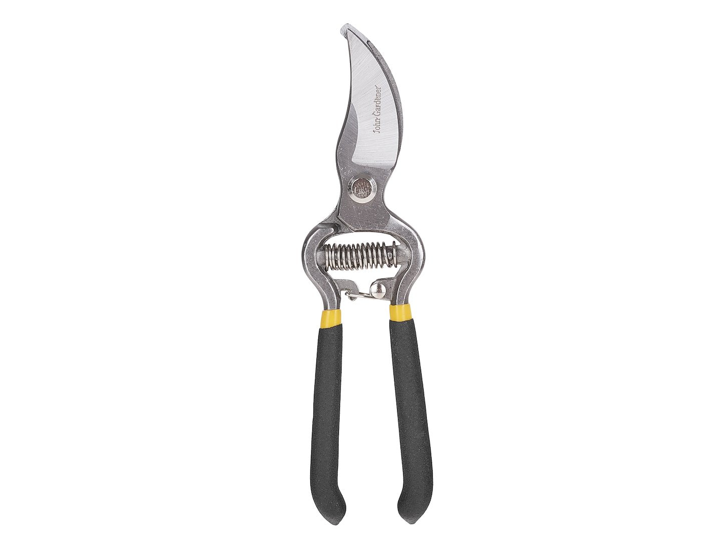 By-pass pruning shear with spring and lock, drop 200 mm