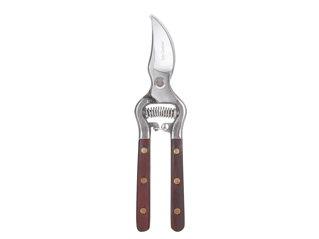 200 mm by-pass pruning shear drop /wooden handle/