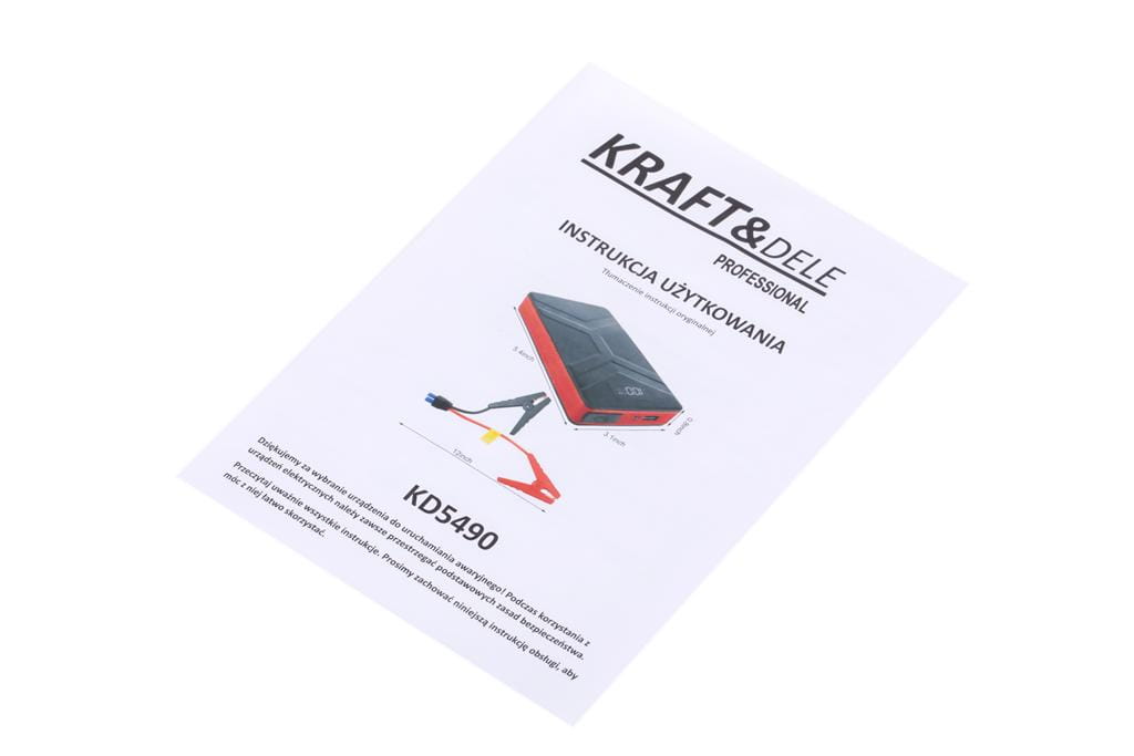 MULTIFUNCTION DEVICE/JUMP STARTER 800A KD5490