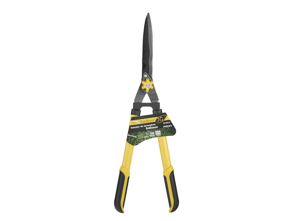 Hedge shear 600 mm with adjustable screw wave blade
