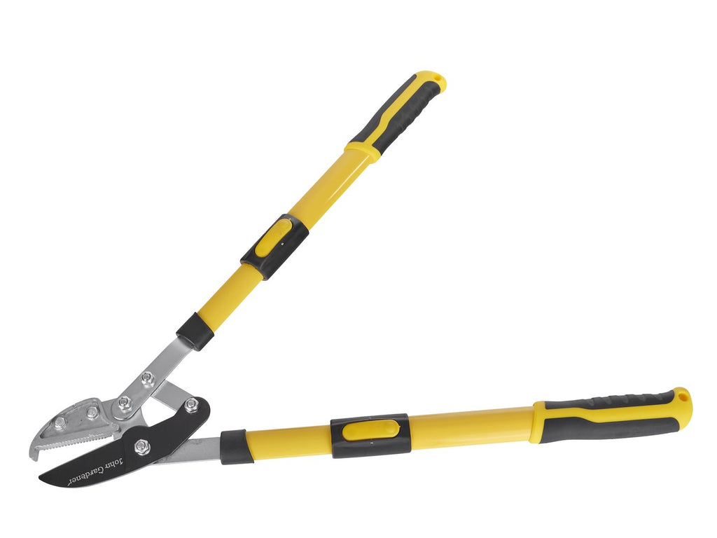 Telescopic by-pass lopping shear with big anvil 650-975 mm