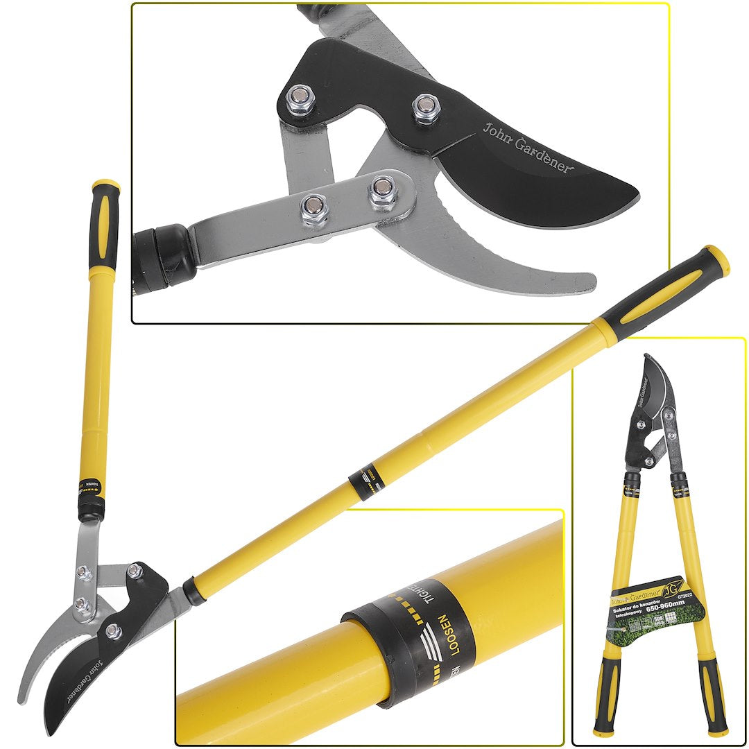 Telescopic By-pass Lopping Shear, Large Blade, 675-1025 mm