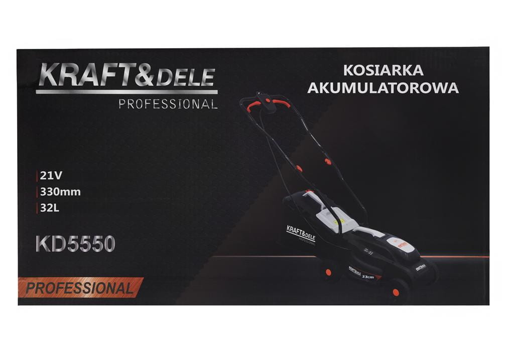21V 4Ah 32L Cordless Lawn Mower KD5550