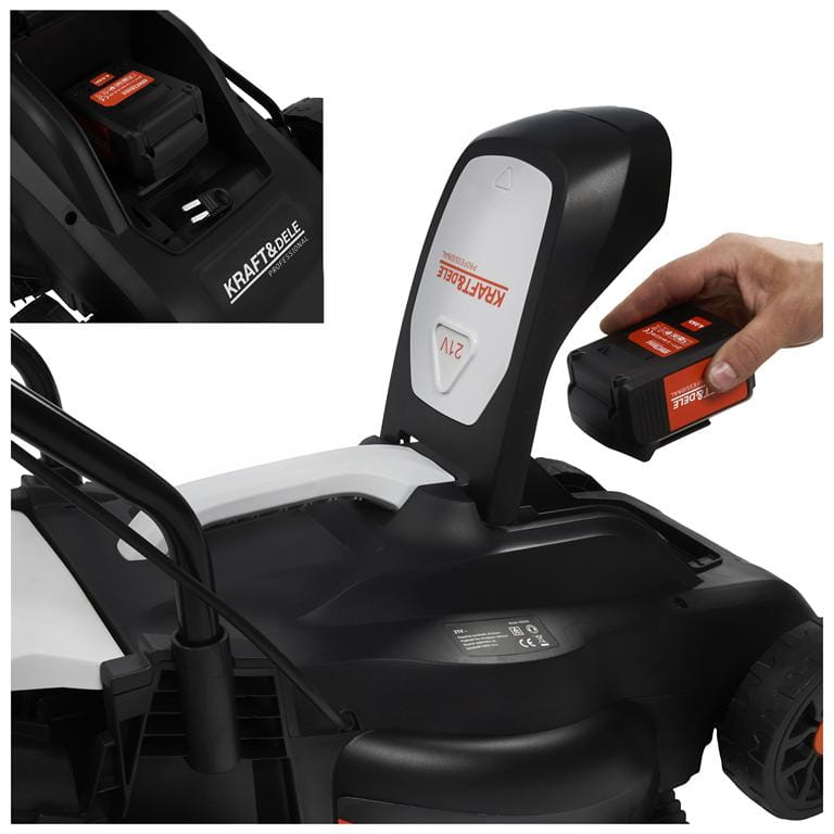 21V 4Ah 32L Cordless Lawn Mower KD5550