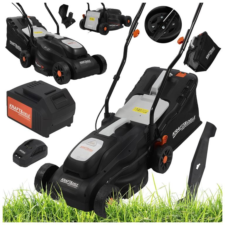 21V 4Ah 32L Cordless Lawn Mower KD5550