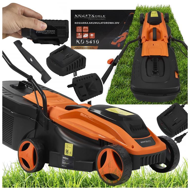 20V 6Ah 30L Cordless Lawn Mower KD5410 (B35)