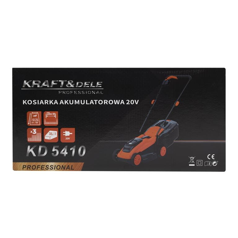 20V 6Ah 30L Cordless Lawn Mower KD5410 (B35)