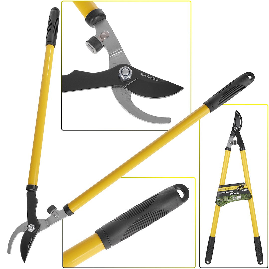 By-pass lopping shear with small blade and stop, 700 mm