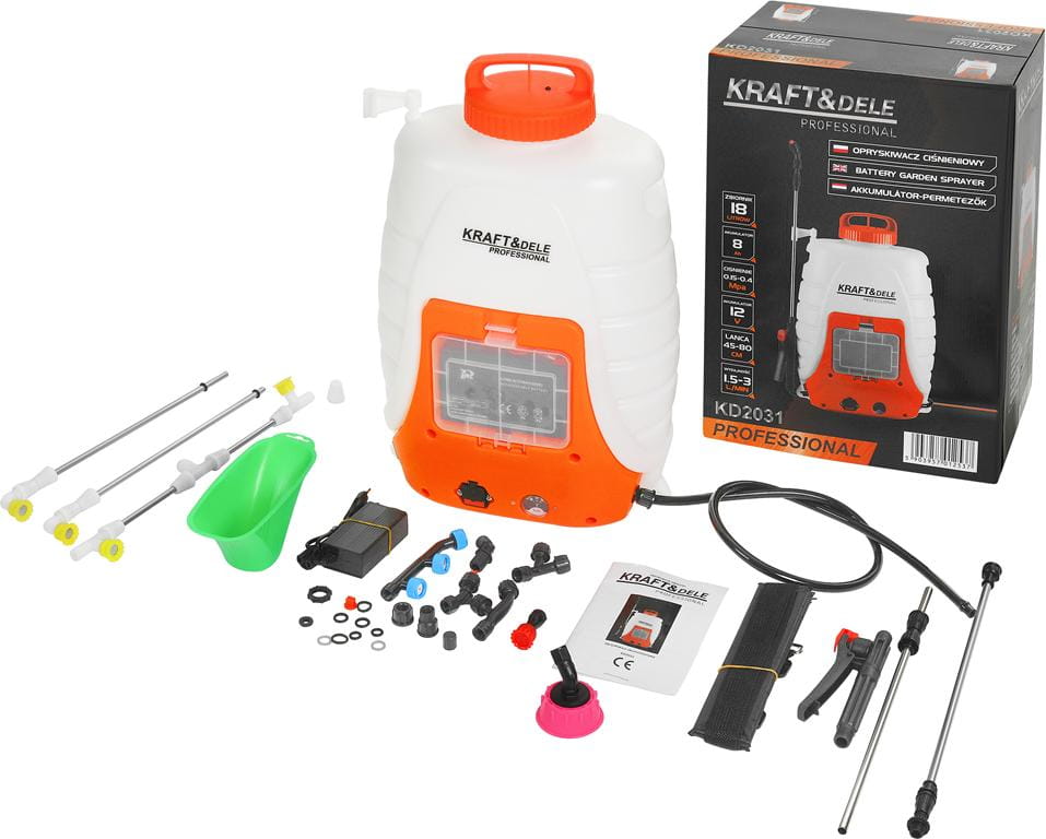 KRAFT&DELE 18 l akutoitega surveprits KD2031