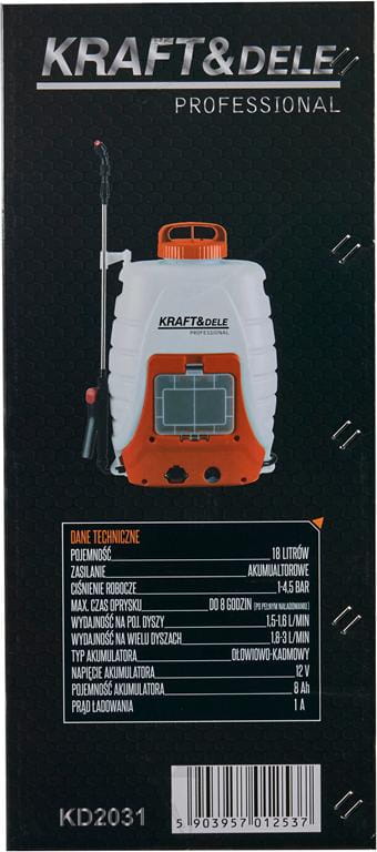 KRAFT&DELE 18 l akutoitega surveprits KD2031
