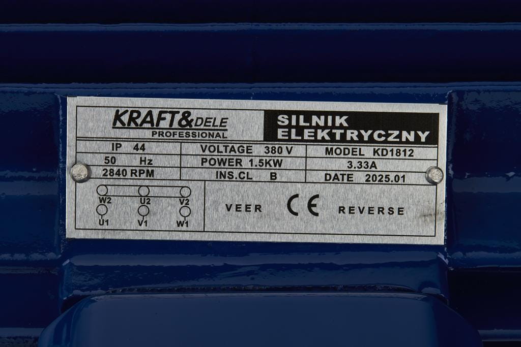 Electric motor 1.5KW 380V KD1812