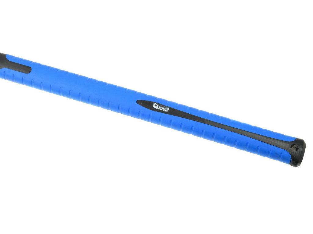 Wood-splitting axe, 3-step injection, PP+TPR-coated, fiberglass handle, 2.7 kg