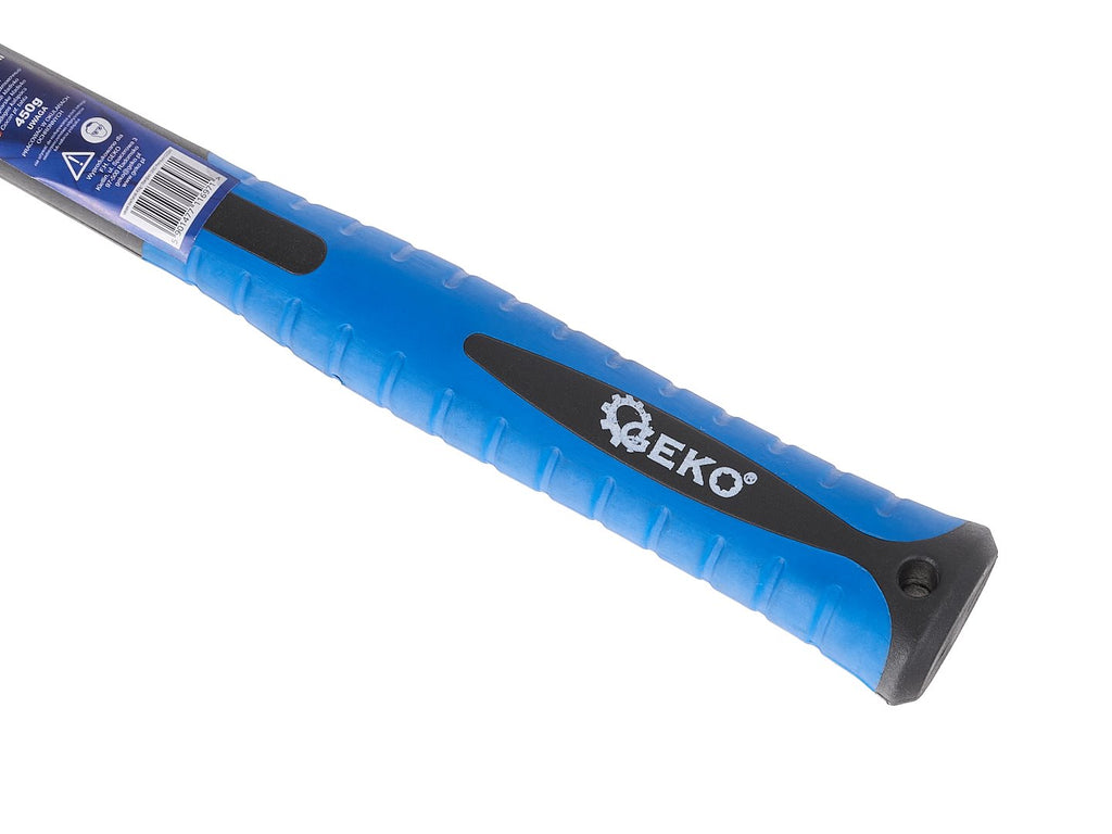 GEKO Premium Ball Pein Hammer, 450 g, Fiberglass TPR Handle