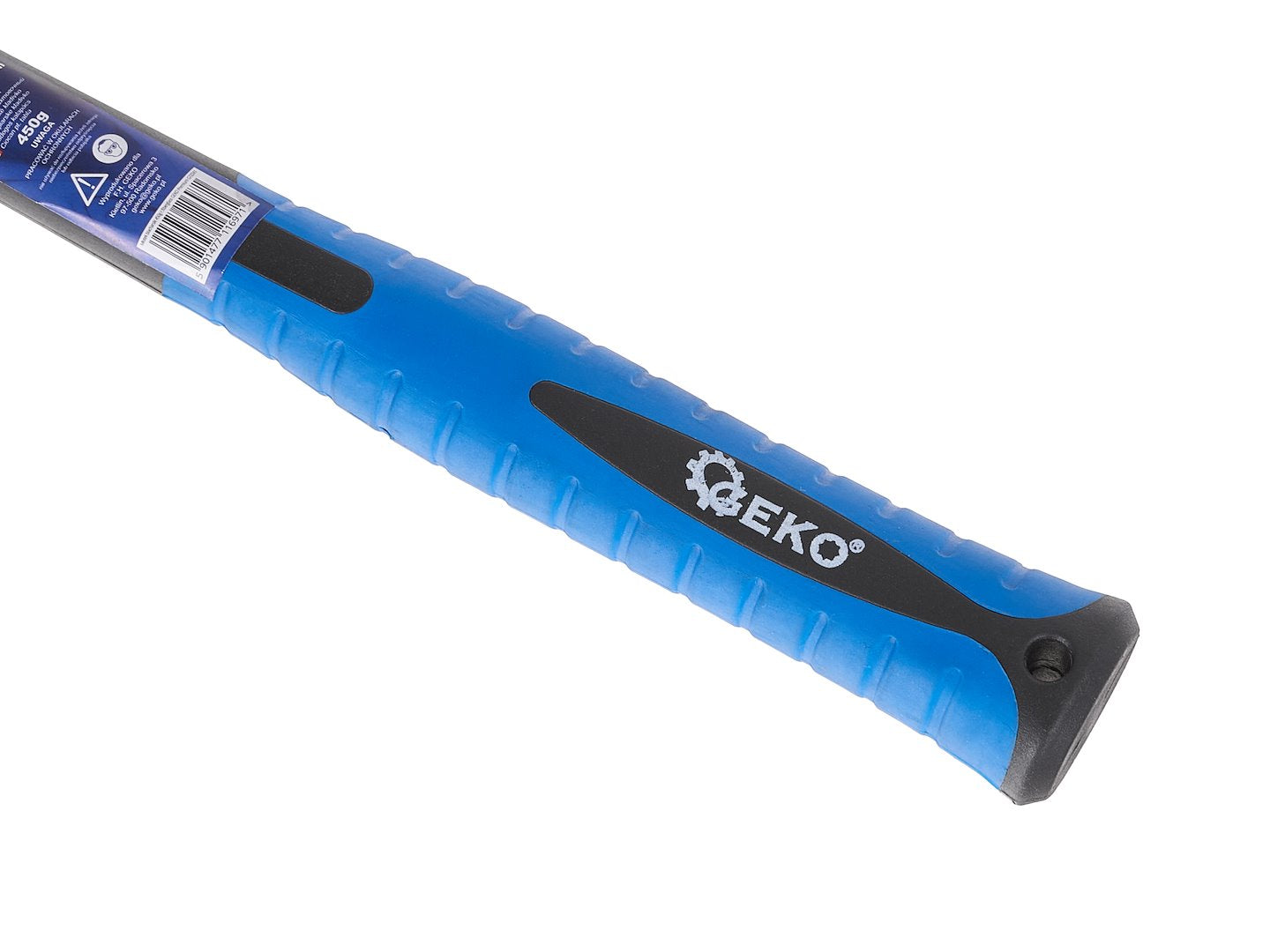 GEKO Premium Ball Pein Hammer, 450 g, Fiberglass TPR Handle