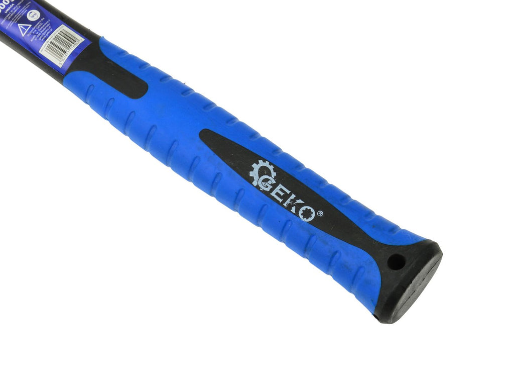 GEKO Premium Claw Hammer 500 g with Fiberglass TPR Handle